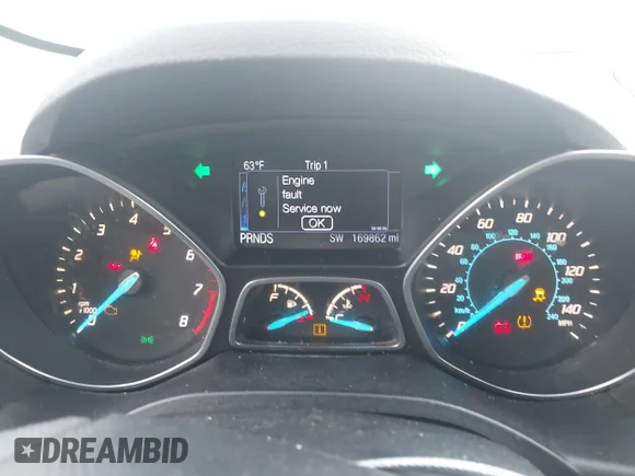 ✅ 2013 Ford Escape SE • VIN: 1FMCU0GX5DUD53042 • Lot: 43496184. Listed on IAAI with 169,862 mi. Free auction sales archive from the USA and detailed vehicle history report at DreamBid. Image 7.