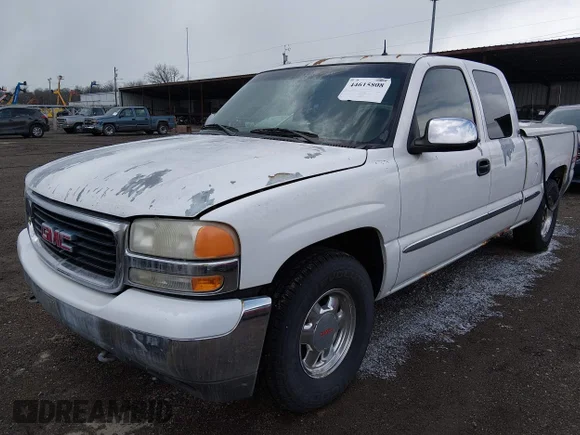 ✅ 2002 GMC Sierra 1500 SLE • VIN: 2GTEK19T021305945 • Lot: 44615808. Wystawiony na IAAI z przebiegiem 145 805 mil. Bezpłatny archiwum sprzedaży aukcyjnych z USA i szczegółowy raport historii pojazdu na DreamBid. Zdjęcie 2.