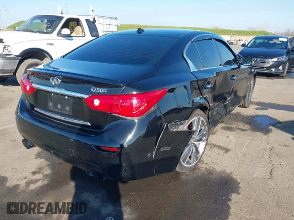 ✅ 2015 Infiniti Q50 Premium • VIN: JN1BV7AP5FM343163 • Lot: 44322356. Wystawiony na IAAI z przebiegiem 79 864 mil. Bezpłatny archiwum sprzedaży aukcyjnych z USA i szczegółowy raport historii pojazdu na DreamBid. Zdjęcie 4.