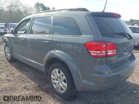 ✅ 2020 Dodge Journey SE Value • VIN: 3C4PDCAB8LT202001 • Lot: 44555543. Listed on IAAI with 107,528 mi. Free auction sales archive from the USA and detailed vehicle history report at DreamBid. Image 3.