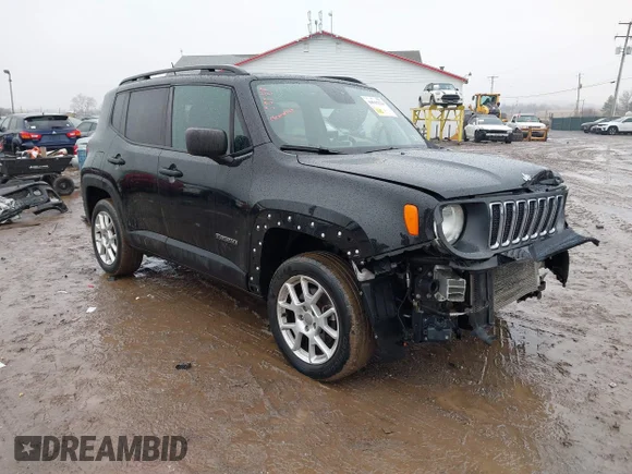 ✅ 2019 Jeep Renegade Sport • VIN: ZACNJBABXKPJ77745 • Lot: 44515224. Listed on IAAI with 102,897 mi. Free auction sales archive from the USA and detailed vehicle history report at DreamBid. Image 1.