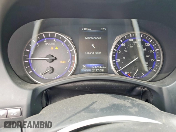 ✅ 2015 Infiniti Q50 Premium • VIN: JN1BV7AP6FM330664 • Lot: 46957946. Wystawiony na Copart z przebiegiem 124 284 mil. Bezpłatny archiwum sprzedaży aukcyjnych z USA i szczegółowy raport historii pojazdu na DreamBid. Zdjęcie 9.