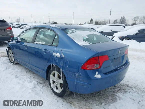 ✅ 2006 Honda Civic EX • VIN: 1HGFA16876L138489 • Lot: 44276190. Wystawiony na IAAI z przebiegiem 180 946 mil. Bezpłatny archiwum sprzedaży aukcyjnych z USA i szczegółowy raport historii pojazdu na DreamBid. Zdjęcie 3.