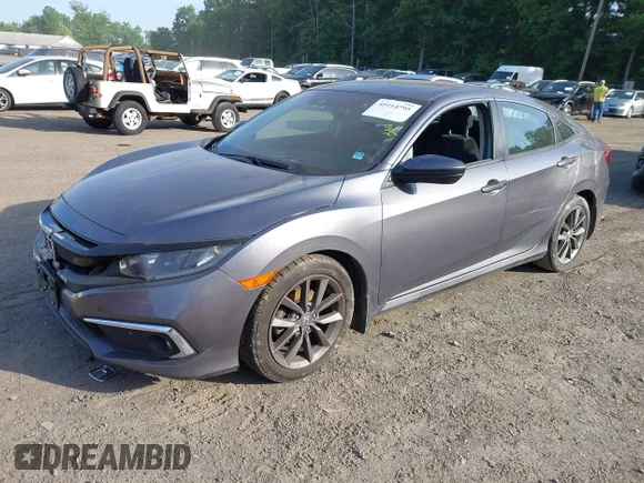 ✅ 2021 Honda Civic EX • VIN: 19XFC1F34ME207156 • Lot: 45114795. Wystawiony na IAAI z przebiegiem 156 093 mil. Bezpłatny archiwum sprzedaży aukcyjnych z USA i szczegółowy raport historii pojazdu na DreamBid. Zdjęcie 17.