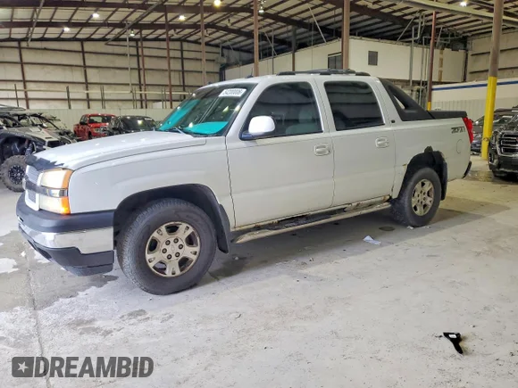 ✅ 2005 Chevrolet Avalanche Z71 • VIN: 3GNEK12Z45G100100 • Lot: 54200006. Wystawiony na Copart z przebiegiem Nie podano. Bezpłatny archiwum sprzedaży aukcyjnych z USA i szczegółowy raport historii pojazdu na DreamBid. Zdjęcie 1.