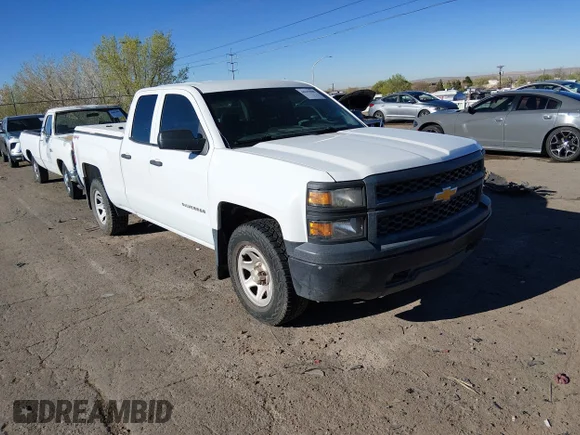 ✅ 2014 Chevrolet Silverado 1500 Work Truck • VIN: 1GCVKPEH2EZ335884 • Lot: 44647008. Listed on IAAI with 103,426 mi. Free auction sales archive from the USA and detailed vehicle history report at DreamBid. Image 1.