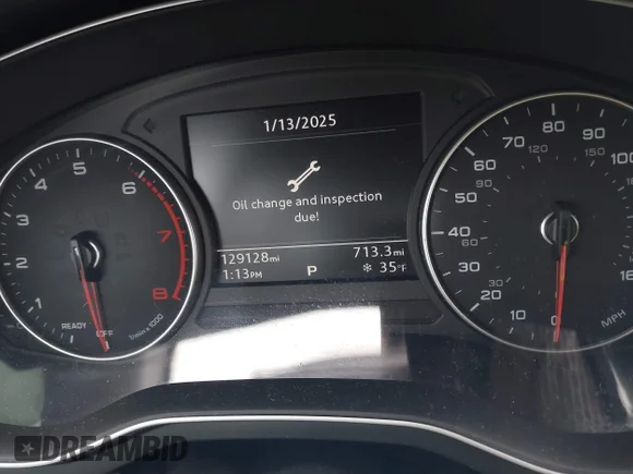 ✅ 2017 Audi A4 Premium Plus • VIN: WAUENAF41HN028120 • Lot: 41299232. Wystawiony na IAAI z przebiegiem 129 128 mil. Bezpłatny archiwum sprzedaży aukcyjnych z USA i szczegółowy raport historii pojazdu na DreamBid. Zdjęcie 7.