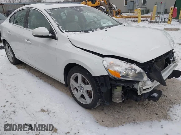 ✅ 2013 Volvo S60 T5 • VIN: YV1612FH0D2183422 • Lot: 43996452. Listed on IAAI with 123,026 mi. Free auction sales archive from the USA and detailed vehicle history report at DreamBid. Image 1.