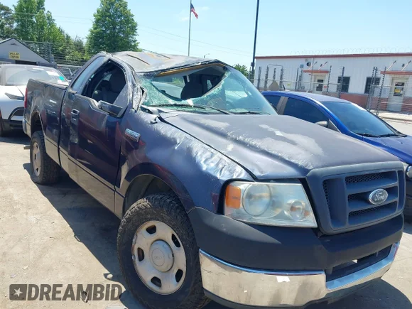 ✅ 2005 Ford F-150 XL • VIN: 1FTRF12W15NA91805 • Lot: 45132840. Wystawiony na IAAI z przebiegiem 85 456 mil. Bezpłatny archiwum sprzedaży aukcyjnych z USA i szczegółowy raport historii pojazdu na DreamBid. Zdjęcie 1.