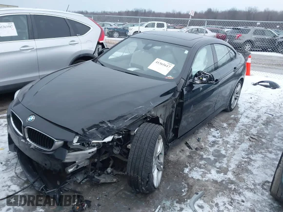 ✅ 2015 BMW 4 Series 435i xDrive • VIN: WBA4B3C55FGV48206 • Lot: 41365617. Wystawiony na IAAI z przebiegiem 78 438 mil. Bezpłatny archiwum sprzedaży aukcyjnych z USA i szczegółowy raport historii pojazdu na DreamBid. Zdjęcie 2.