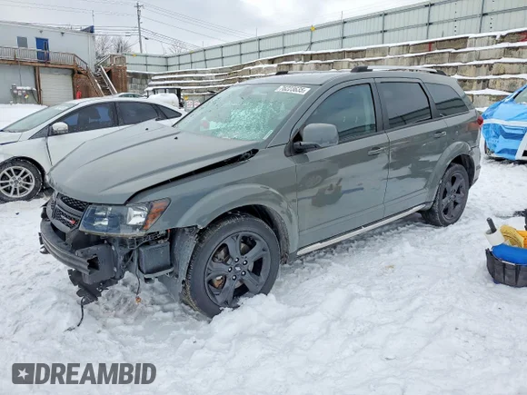 ✅ 2019 Dodge Journey Crossroad • VIN: 3C4PDCGG3KT737447 • Lot: 76223635. Wystawiony na Copart z przebiegiem 91 258 mil. Bezpłatny archiwum sprzedaży aukcyjnych z USA i szczegółowy raport historii pojazdu na DreamBid. Zdjęcie 1.