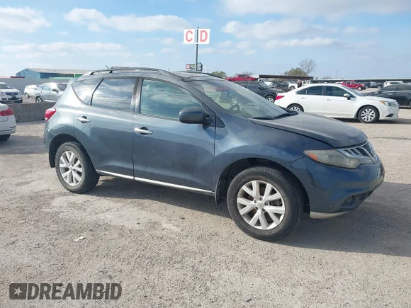 ✅ 2011 Nissan Murano SV • VIN: JN8AZ1MW4BW152334 • Lot: 44092217. Wystawiony na IAAI z przebiegiem 227 892 mil. Bezpłatny archiwum sprzedaży aukcyjnych z USA i szczegółowy raport historii pojazdu na DreamBid. Zdjęcie 1.