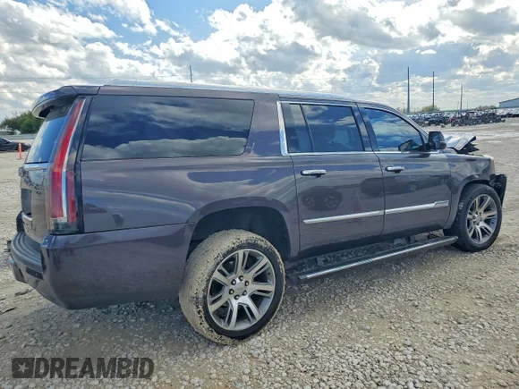 ✅ 2016 Cadillac Escalade ESV Premium Collection • VIN: 1GYS3JKJ8GR120950 • Lot: 45933656. Listed on Copart with 205,116 mi. Free auction sales archive from the USA and detailed vehicle history report at DreamBid. Image 3.