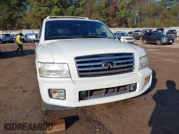 ✅ 2005 Infiniti QX56 • VIN: 5N3AA08C25N811599 • Lot: 43885048. Wystawiony na IAAI z przebiegiem 227 945 mil. Bezpłatny archiwum sprzedaży aukcyjnych z USA i szczegółowy raport historii pojazdu na DreamBid. Zdjęcie 6.