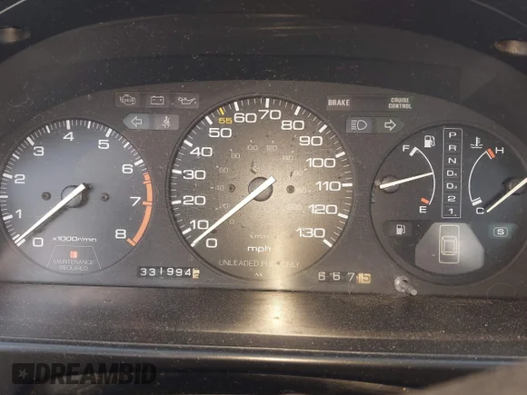 ✅ 1991 HONDA ACCORD LX • VIN: 1HGCD7656MA155625 • Лот: 43632287. Опубликован ранее на IAAI с пробегом 331 994 миль. Бесплатный доступ к архиву аукционных продаж из США и подробный отчёт об истории автомобиля на DreamBid. Изображение 7.