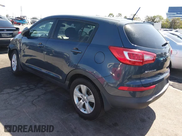 ✅ 2013 Kia Sportage LX • VIN: KNDPB3A28D7504254 • Lot: 44559157. Wystawiony na IAAI z przebiegiem 96 757 mil. Bezpłatny archiwum sprzedaży aukcyjnych z USA i szczegółowy raport historii pojazdu na DreamBid. Zdjęcie 3.