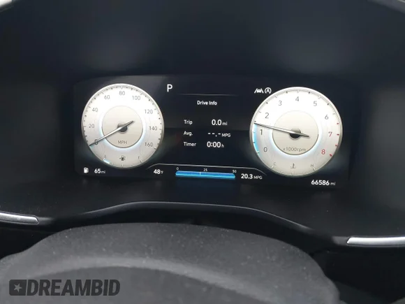 ✅ 2021 Hyundai Santa Fe SEL • VIN: 5NMS3DAJ5MH320810 • Lot: 44036508. Listed on IAAI with 66,586 mi. Free auction sales archive from the USA and detailed vehicle history report at DreamBid. Image 7.