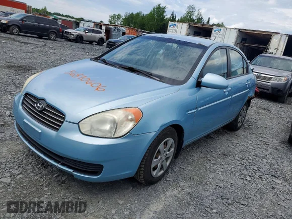 ✅ 2009 Hyundai Accent L • VIN: KMHCN45C59U366501 • Lot: 56870606. Wystawiony na Copart z przebiegiem 189 218 km. Bezpłatny archiwum sprzedaży aukcyjnych z USA i szczegółowy raport historii pojazdu na DreamBid. Zdjęcie 1.