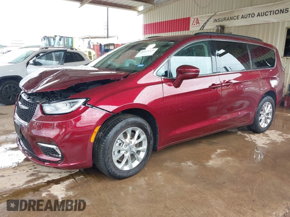 ✅ 2022 Chrysler Pacifica Touring L • VIN: 2C4RC3BG2NR161618 • Lot: 42475236. Wystawiony na IAAI z przebiegiem 44 410 mil. Bezpłatny archiwum sprzedaży aukcyjnych z USA i szczegółowy raport historii pojazdu na DreamBid. Zdjęcie 2.