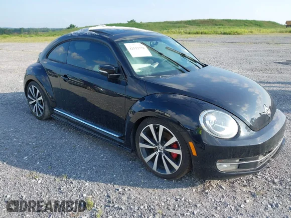 ✅ 2012 Volkswagen Beetle Turbo • VIN: 3VWV67AT7CM648410 • Лот: 42522778. Опубликован ранее на IAAI с пробегом 93 750 миль. Бесплатный доступ к архиву аукционных продаж из США и подробный отчёт об истории автомобиля на DreamBid. Изображение 1.