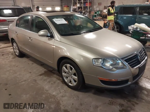 ✅ 2006 Volkswagen Passat 2.0T • VIN: WVWEK73CX6P048720 • Lot: 43948209. Listed on IAAI with 133,154 mi. Free auction sales archive from the USA and detailed vehicle history report at DreamBid. Image 1.