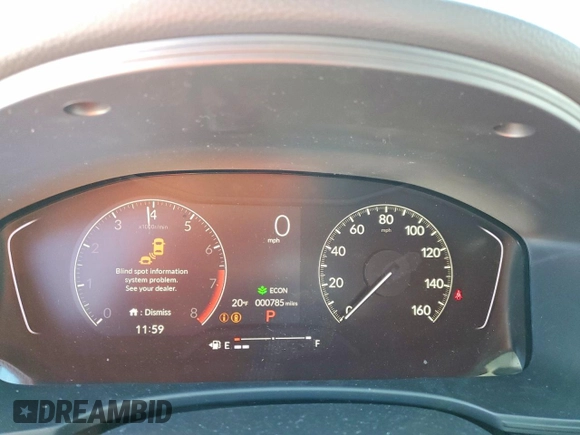 ✅ 2026 Honda Civic Sport • VIN: 2HGFE2F50TH539438 • Lot: 74834675. Wystawiony na Copart z przebiegiem 785 mil. Bezpłatny archiwum sprzedaży aukcyjnych z USA i szczegółowy raport historii pojazdu na DreamBid. Zdjęcie 9.