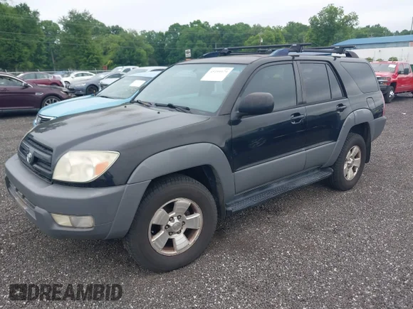 ✅ 2003 Toyota 4Runner SR5 Sport • VIN: JTEBU14R930001238 • Lot: 45199979. Wystawiony na IAAI z przebiegiem 309 655 mil. Bezpłatny archiwum sprzedaży aukcyjnych z USA i szczegółowy raport historii pojazdu na DreamBid. Zdjęcie 2.