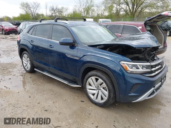 ✅ 2021 Volkswagen Atlas SE • VIN: 1V2KC2CA6MC224392 • Лот: 45077008. Опубликован ранее на IAAI с пробегом 86 120 миль. Бесплатный доступ к архиву аукционных продаж из США и подробный отчёт об истории автомобиля на DreamBid. Изображение 1.
