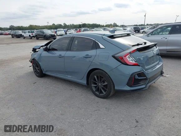 ✅ 2021 Honda Civic EX • VIN: SHHFK7H61MU218606 • Lot: 44115122. Wystawiony na IAAI z przebiegiem 111 159 mil. Bezpłatny archiwum sprzedaży aukcyjnych z USA i szczegółowy raport historii pojazdu na DreamBid. Zdjęcie 3.