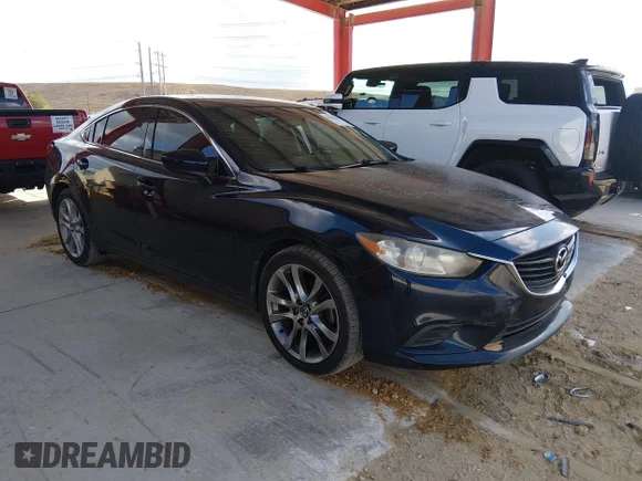 ✅ 2015 Mazda 6 i Touring • VIN: JM1GJ1V5XF1212218 • Лот: 44520098. Опубліковано раніше на IAAI з пробігом 129 872 миль. Безкоштовний доступ до архіву аукціонних продажів зі США та докладний звіт про історію автомобіля на DreamBid. Зображення 1.