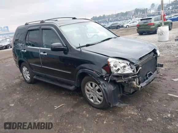 ✅ 2005 Honda CR-V EX SE • VIN: SHSRD78985U315816 • Lot: 44258340. Listed on IAAI with 62,724 mi. Free auction sales archive from the USA and detailed vehicle history report at DreamBid. Image 1.
