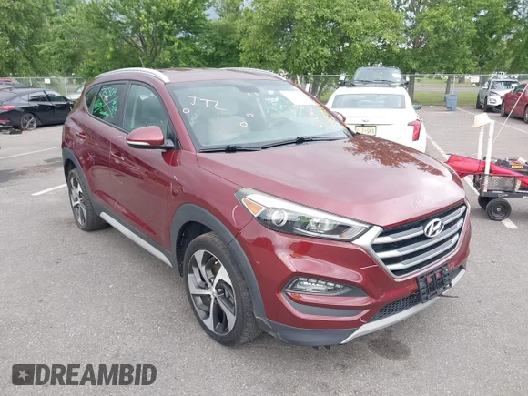 ✅ 2017 Hyundai Tucson Sport • VIN: KM8J3CA26HU542166 • Lot: 42788359. Listed on IAAI with 78,337 mi. Free auction sales archive from the USA and detailed vehicle history report at DreamBid. Image 1.