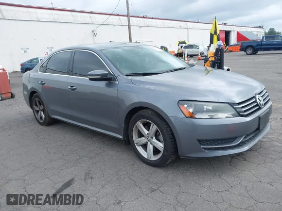✅ 2015 Volkswagen Passat SE • VIN: 1VWBT7A38FC028988 • Lot: 44917821. Listed on IAAI with 152,419 mi. Free auction sales archive from the USA and detailed vehicle history report at DreamBid. Image 1.