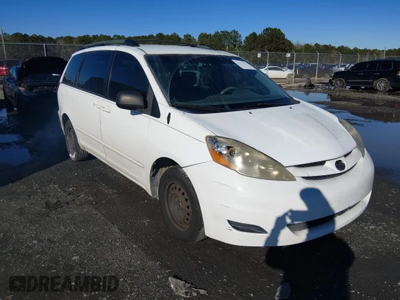 ✅ 2006 Toyota Sienna LE • VIN: 5TDZA23CX6S543724 • Лот: 44408148. Опубліковано раніше на IAAI з пробігом 312 243 миль. Безкоштовний доступ до архіву аукціонних продажів зі США та докладний звіт про історію автомобіля на DreamBid. Зображення 1.