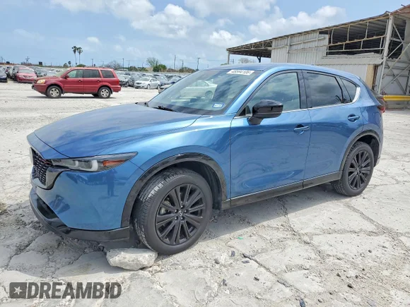 ✅ 2022 Mazda CX-5 2.5 Turbo • VIN: JM3KFBAY9N0620805 • Lot: 48594106. Wystawiony na Copart z przebiegiem 87 989 mil. Bezpłatny archiwum sprzedaży aukcyjnych z USA i szczegółowy raport historii pojazdu na DreamBid. Zdjęcie 1.