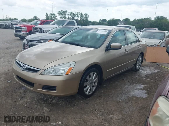 ✅ 2007 Honda Accord EX-L • VIN: 1HGCM66527A032025 • Lot: 44868609. Wystawiony na IAAI z przebiegiem 95 130 mil. Bezpłatny archiwum sprzedaży aukcyjnych z USA i szczegółowy raport historii pojazdu na DreamBid. Zdjęcie 2.